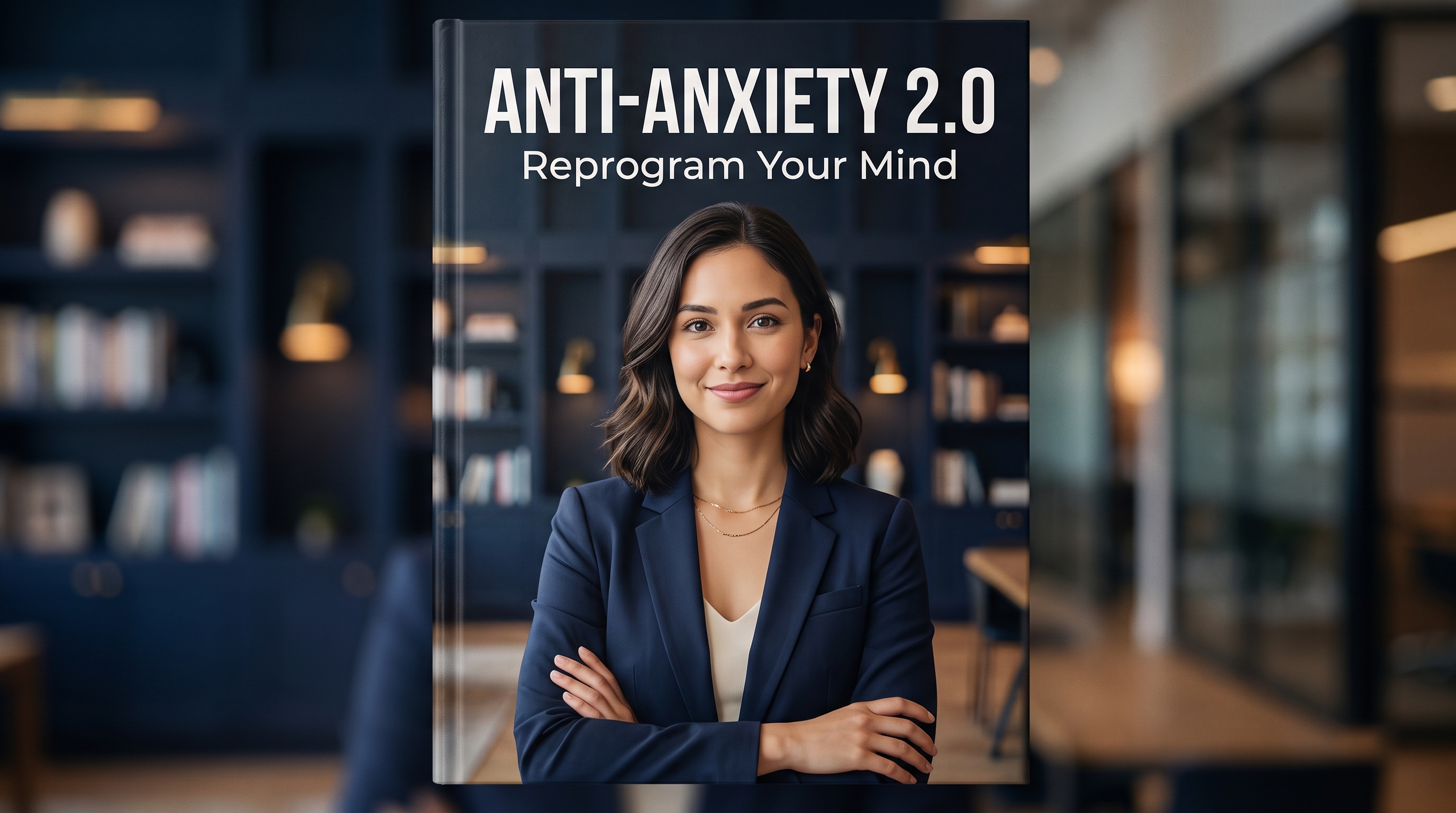 Anti-Anxiety 2.0 - Reprogram Your Mind - Digital E-Book Cover